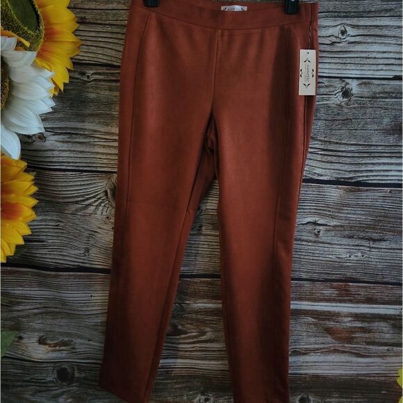 "Nanette Lepore" Woman's pants Size: large spice color tapered,soft material NWT - Picture 1 of 7
